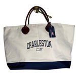 Vineyard Vines NWT  “Charleston” Varsity Text Tote Bag Photo 0