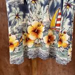SPA Women's Vintage Tropical Sleeveless Maxi Dress Size S Photo 3