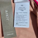 J.Crew Ribbed high-rise cheeky bikini bottom in Wild Hibiscus XS NWT Photo 3