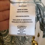 Lila Rose Lily & Rose Green Ikat Surplice Romper Boho Resort Vacation Travel One-Piece S Photo 4