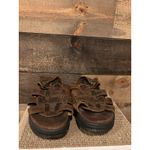 EastLand VTG 90s Leather Sandals strap Slingback Chunky Hike Travel Lake SZ 8 Photo 2