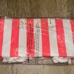 Victoria's Secret NWT Victoria’s Secret Pink/White Striped Rope Handle Tote Bag Photo 1