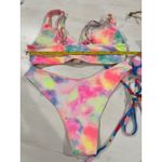 Lot of 3 bikini Colorful swimwear Summer Beach Vacation size M Size M Photo 3