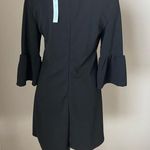 She & Sky Black Flared Sleeve Shift Dress Size Small New With Tags Photo 4