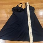 Lands' End  women’s black one piece swim dress size 10p. Photo 3