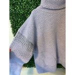prAna  CRESTLAND TURTLE NECK WOMENS SWEATER MOONSTONE HEATHER LARGE Photo 1