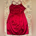 Revolve About Us pink dress with cross cross in the back Photo 3