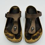 Birkenstock  Gizeh Birko-Flor Sandal Women’s EU 39 US 8-8.5 Slip-On Thong Brown Photo 1