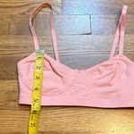 Colsie Womens XS Pink Jade Pullover Lounge Bra Casual Comfy Bralette Cotton New Photo 2