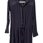 WAVERLY GREY Shirt Dress in‎ Navy Blue Sz XS Photo 0