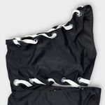 Ramy Brook NWT Verdie Lace-Up One-Shoulder One-Piece Swimsuit Size Large Photo 4