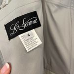 La Femme NWT  Floral Embroidered & Beaded Tulle Ballgown Evening Dress Size 4 Photo 10