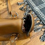 Tignanello Brown Leather Handbag Photo 4