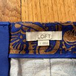 Loft  pencil skirt with paisley/floral design Photo 4