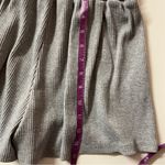 SheIn Light Gray Ribbed High Waisted Paper-Bag Short Shorts Size S EUC Photo 7