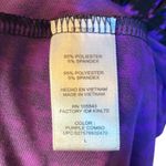 Daisy Fuentes Purple Combo Print Sleeveless Dress Ladies Size L Career Casual Photo 3