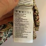 Ba&sh Mel Floral Green Red Button Down Blouse Short Sleeve Boho Women's size 0 Photo 10