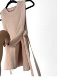 Rebecca Taylor  | S| Sweater Knit Vest Sleeveless Top Pullover Blush Women Photo 2