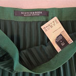 Scotch & Soda  Green Pleated High Rise Skirt Photo 6
