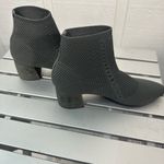 Eileen Fisher Purl Navy Sock Booties with a Kitten Heel Size 7 NWOT Photo 5