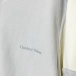 Outdoor Voices  Pickup Bomber Sweatshirt Jacket Women’s Size Large Dove Bone Photo 6