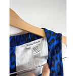 Tommy Bahama  Dress Womens Size XS Blue Black Leopard Print Sleeveless Zip Up Photo 3