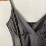 Repeat the Shirt Y2K Gray Silk Wrap Cami Tank Top S Photo 23