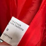 COMINT Womens single breasted red leather jacket blaser VINTAGE M Black Size M Photo 6