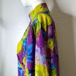 Rachel Comey Prina Magneta Silk Top Size O Turtleneck Style Long Sleeve Photo 9