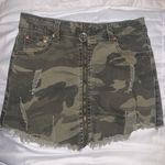 Dance & Marvel Camo Denim Skirt Photo 1