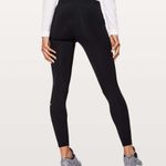 Lululemon Lead The Pack High Rise Run Tight 28" Black with Pockets Size 10 Photo 13