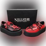 KILLSTAR  Black and Red Platform Shoes Photo 1