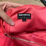 superdown NWT Draya Michelle Revolve Crystal Strap Pink Mini Dress Size Large Photo 3