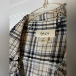 Style & Co Stars Plaid Button Down Blouse Photo 1