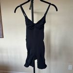 SKIMS New  Seamless‎ Sculpt Mid-Thigh Bodysuit Onyx Size XL Photo 5