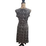 Mossimo Denim Mossimo Sleeveless Midi Dress Black White Abstract Print Size Small Photo 1