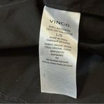 Vince  Women’s Size L Black Floral Embroidered Knee Length Cotton Full Skirt Photo 6