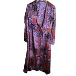 Gimmicks by BKE NWOT Gimmicks Satin Duster Kimono Size L Photo 1