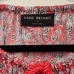 Lane Bryant Floral Peasant Blouse 14 Party Boho Chic Coastal Granddaughter Style Photo 1