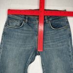 Massimo Dutti  Low Rise Cigarette Fit Jeans‎ Women's 2 Medium Wash Crop Capri Photo 5