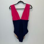 J crew colorblock navy one piece size M Pink Size M Photo 1