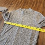 Madewell  Cityblock Mock Neck knit long sleeve Mini  sweater Dress gray S fall Photo 11