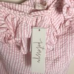 Petersyn Arabella Roseseer Ruffle One Shoulder Top Pink Photo 7