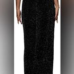 Women High Elastic Waist Wide Leg Palazzo Pants Loose Long Pant (376) Black Size XL Photo 4