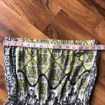 O'Neill O’Neill Boho Strapless Sun Dress Black Yellow Medium Photo 7