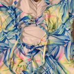 Venus New Women’s Super Sexy 1pc Tropical 🌴 🐠 Print Swimsuit Pastels Size 14 Photo 6