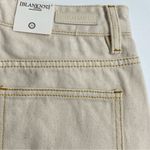 BLANK NYC NWT  Straight Leg Pants‎ Gold Metallic Detail in Warm Whispers Size 25 Photo 8