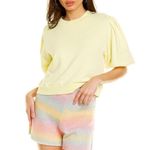 Something Navy NWT Mandi Cropped Sweatshirt Size M Photo 4