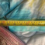 Frankie B Kylie Crystal Crop Hoodie Size XS Yellow Photo 5