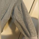 I.MADELINE Gray Sweatshirt with Floral Embroidery Size S Photo 12